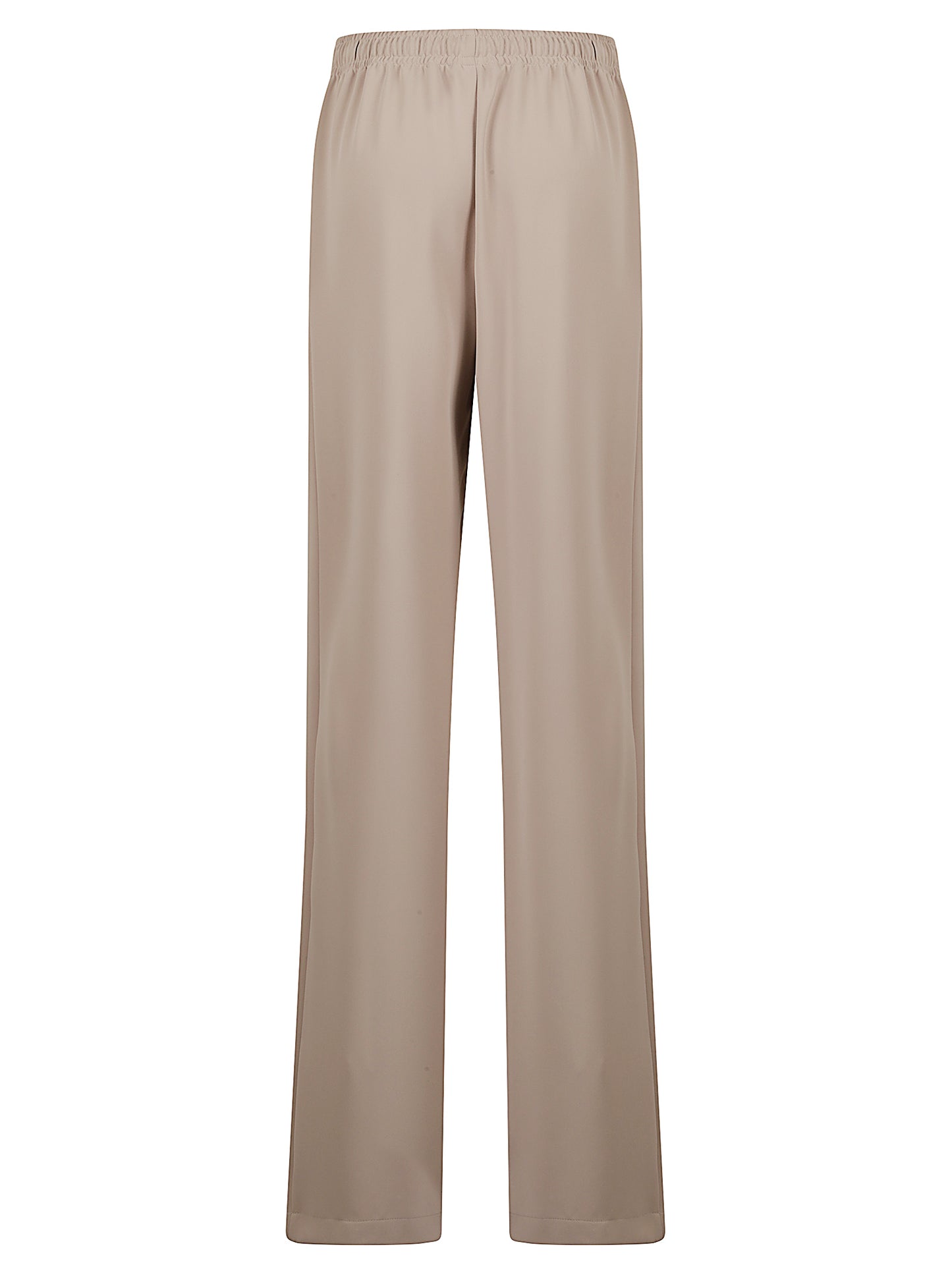 PANTALONI IN SABL� CON COULISSE ED ELASTICO