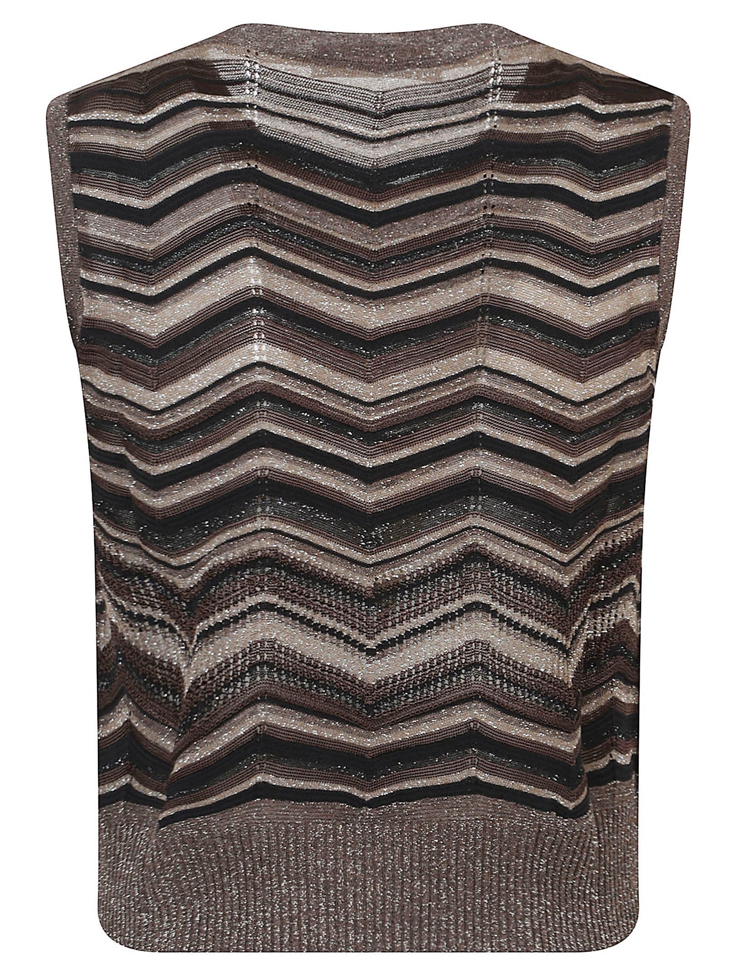 MAGLIA CHEVRON CROPPED