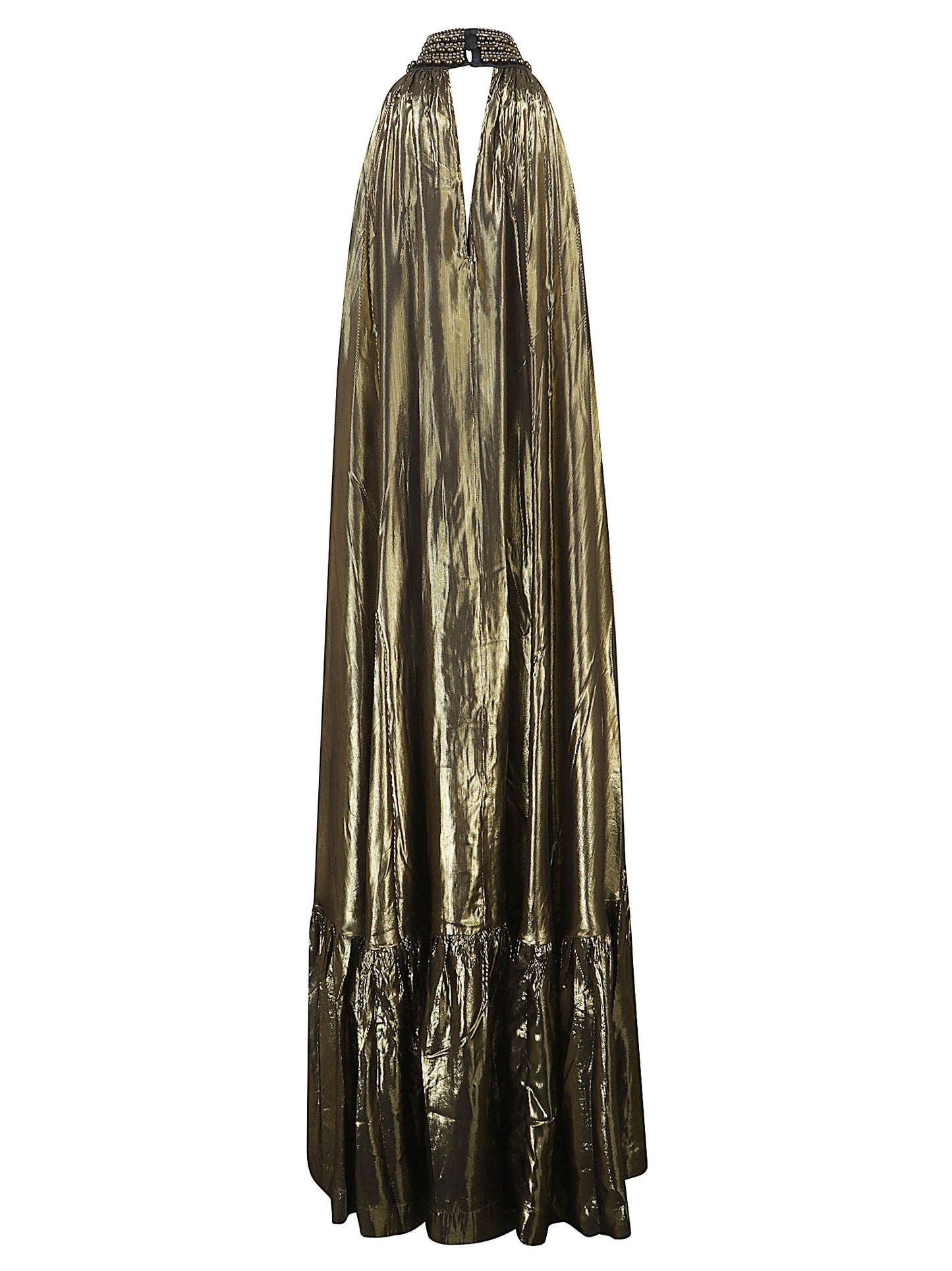 ABITO LUMON LUNGO ORO LAMINATO