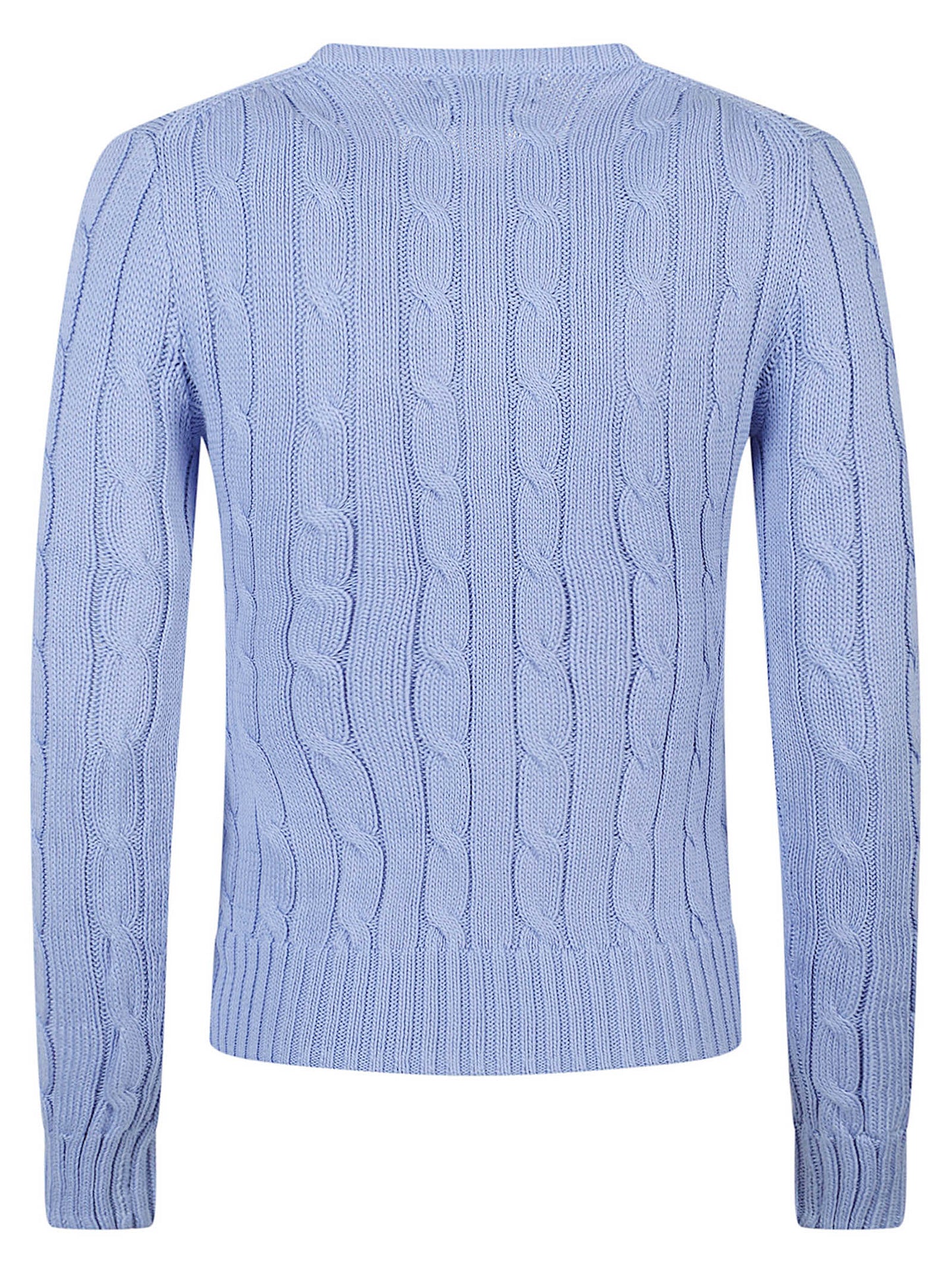 MAGLIA TRECCE GIROCOLLO