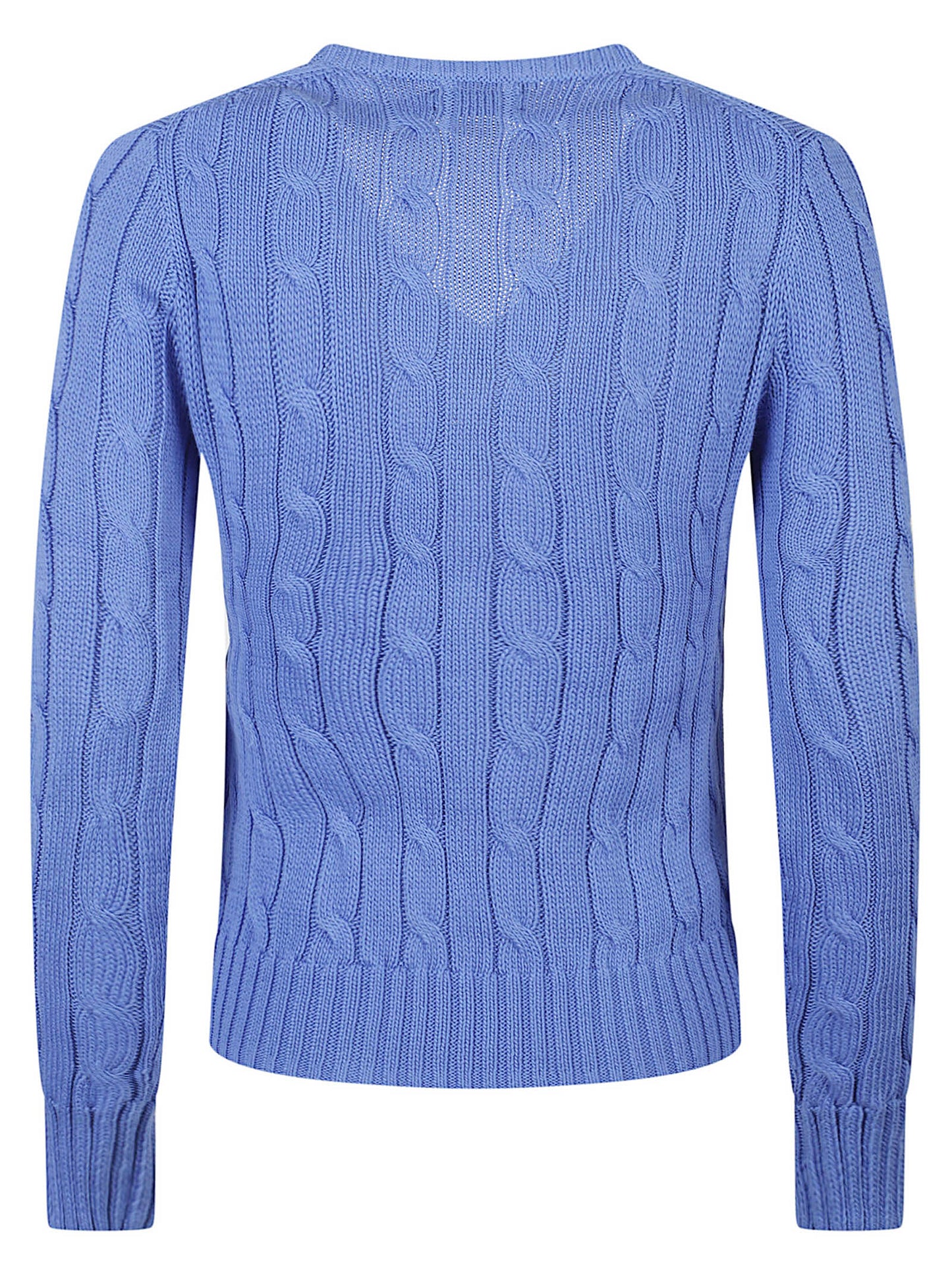 MAGLIA SCOLLO V A TRECCE