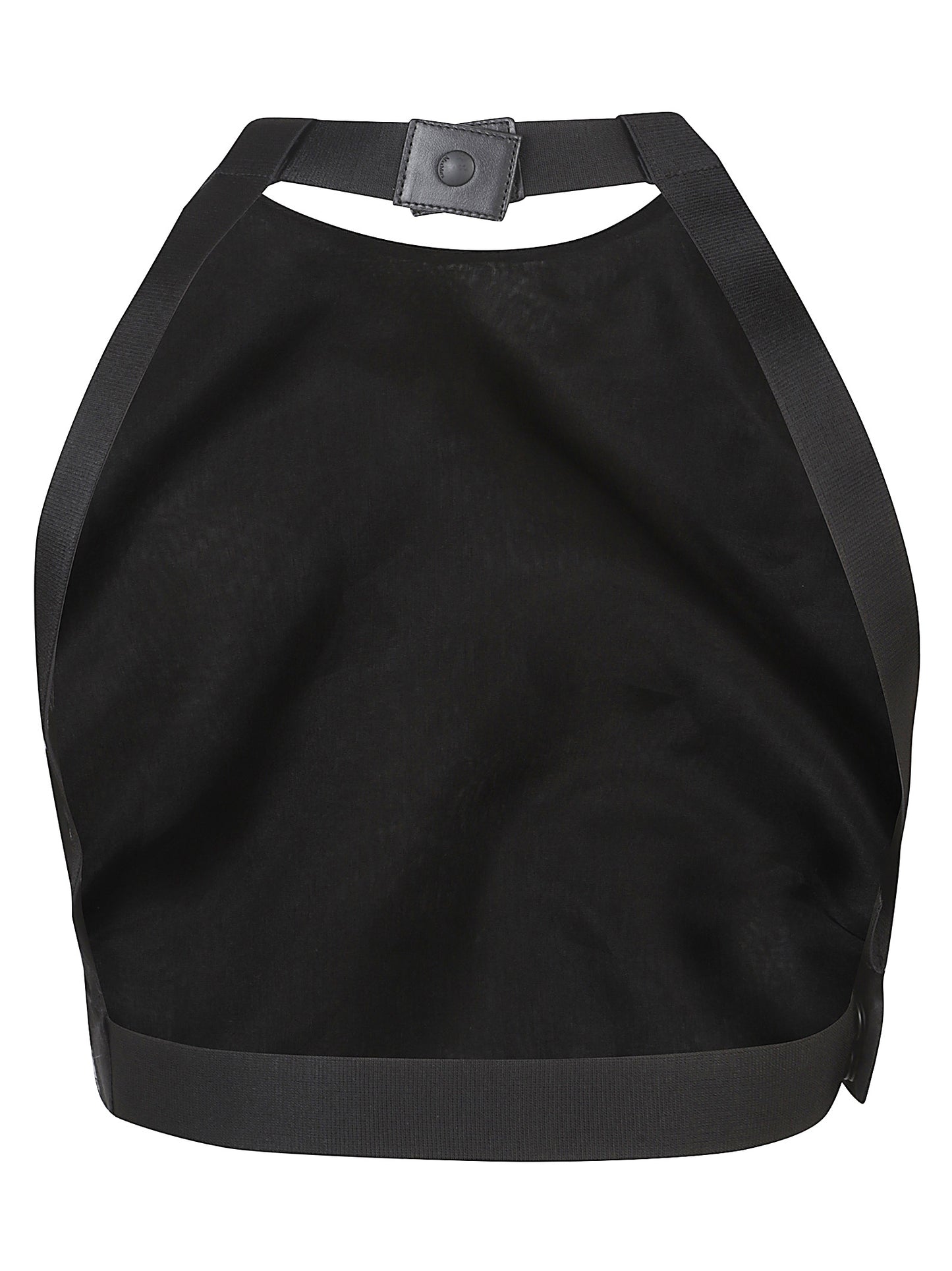 TOP MXSFUMETTO IN SETA CROP