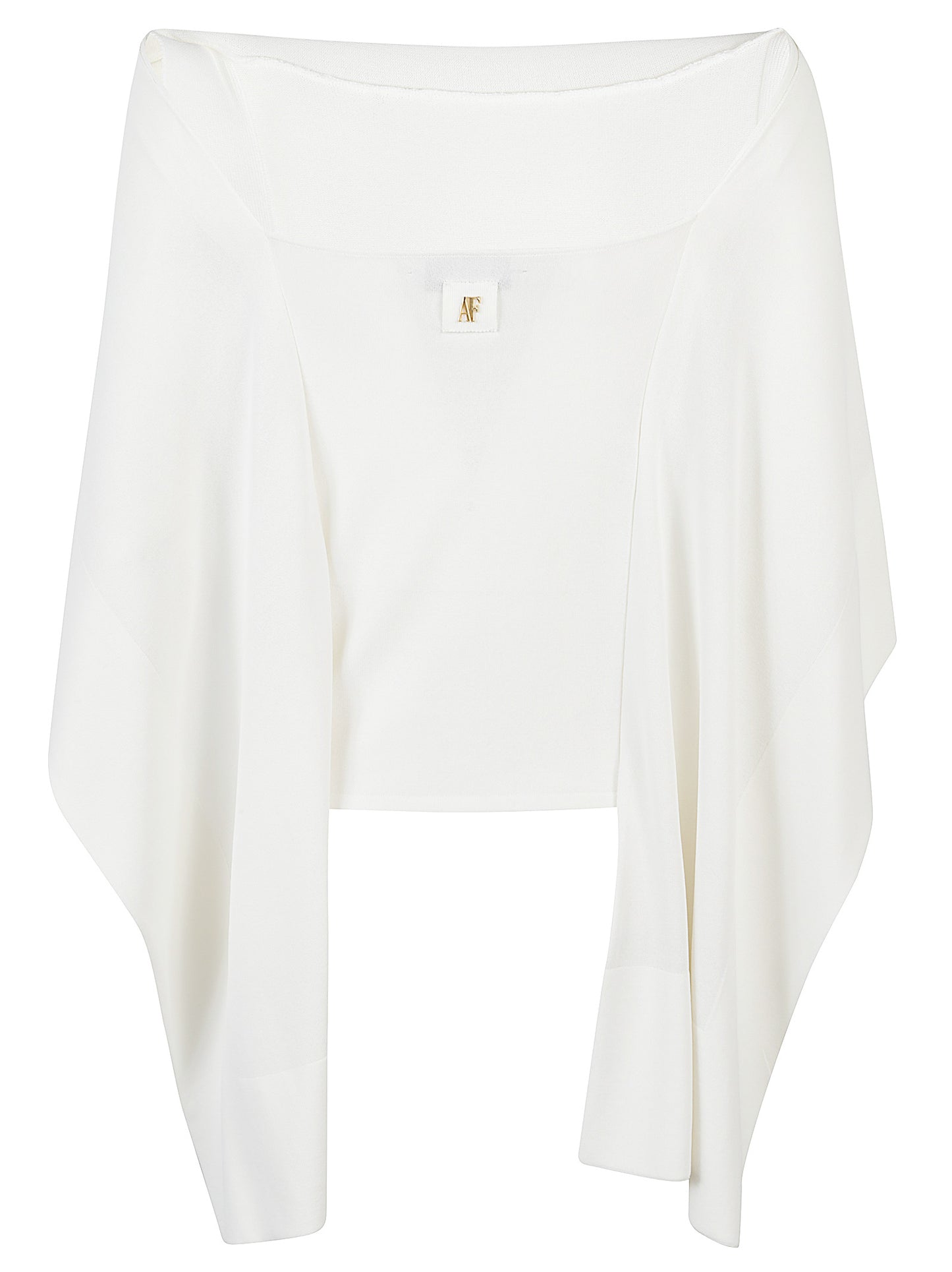 BLUSA IN VISCOSA STRETCH CON MANTELLINA