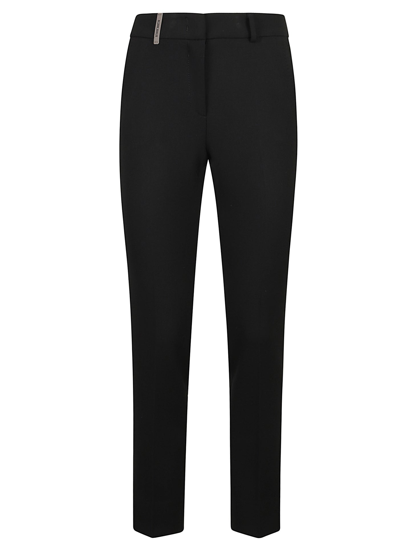 PANTALONI A SIGARETTA CON SPACCO