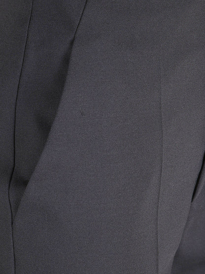 PANTALONI SIGARETTA CON RISVOLTO TROPICAL WOOL