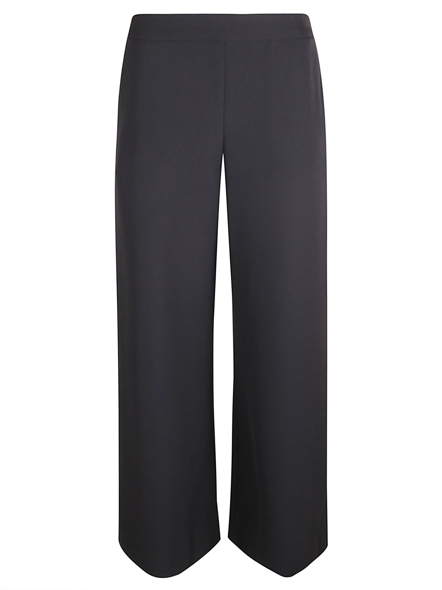PANTALONI IN CADI A PALAZZO CON ELASTICO DIETRO