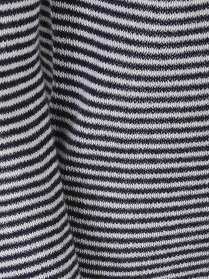 MAGLIA REGULAR SCOLLO BARCA RIGATA IN CASHMERE