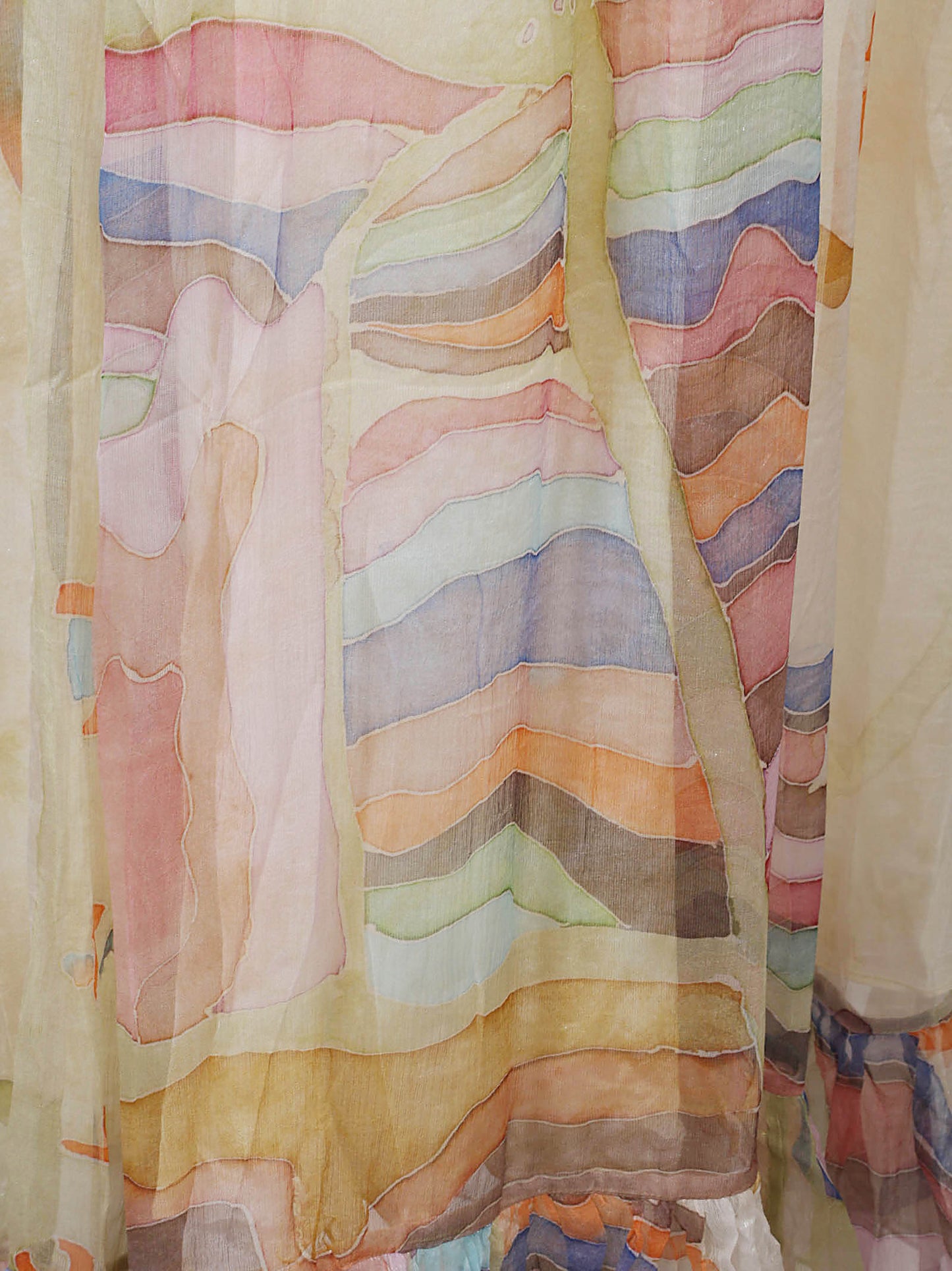 ABITO MELILU MULTICOLOR CON SPALLINE