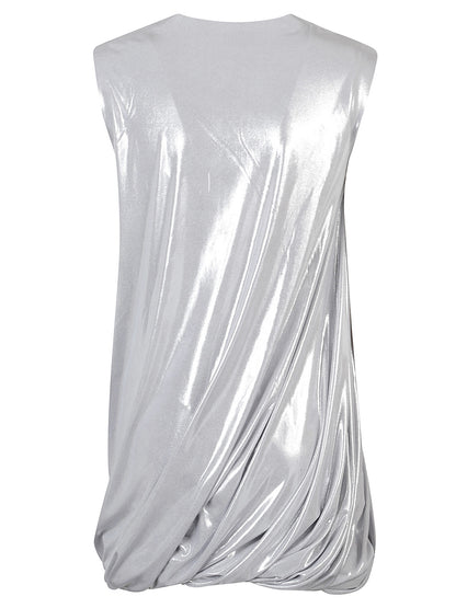 SLEEVELESS TWIST MINI DRESS
