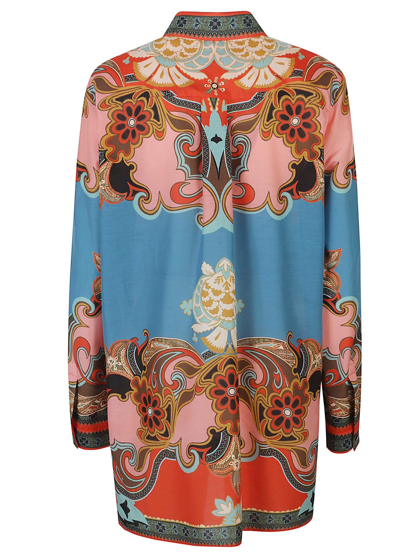 WOMEN S LONG SHIRT WITH SIDE VENTS