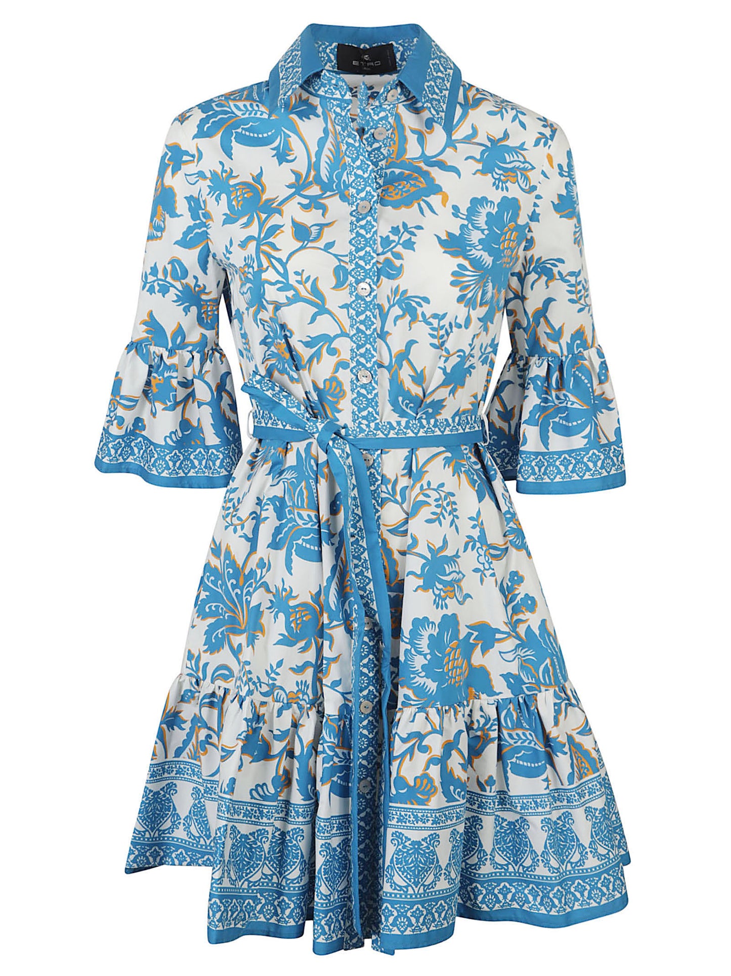 WOMEN S MINI SHIRT DRESS WITH BELT