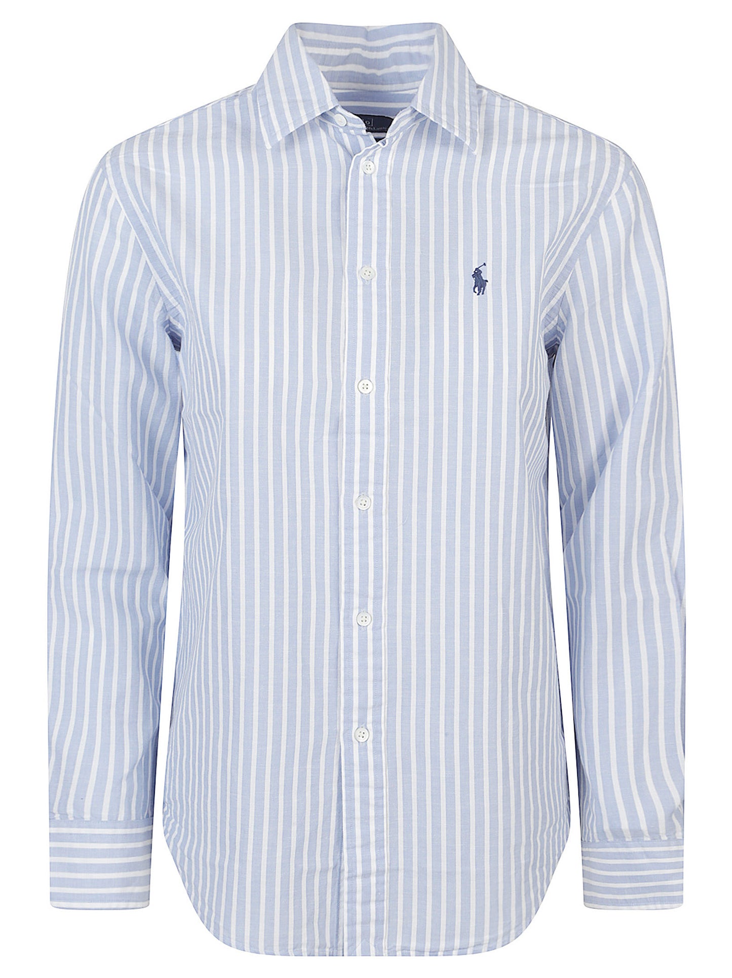 CAMICIA MASCHILE COTONE E LINO RIGATO