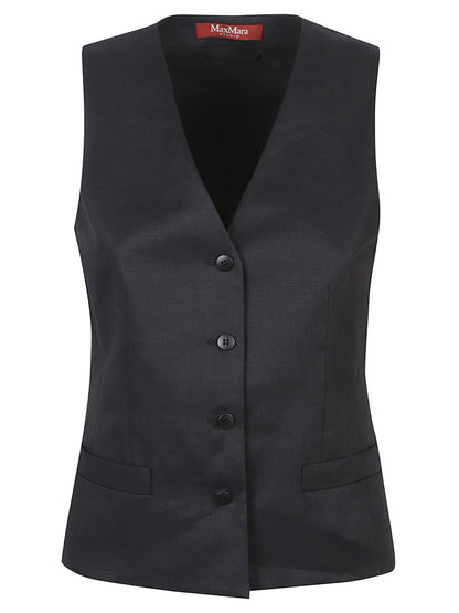 GILET MSTCARNET IN LINO