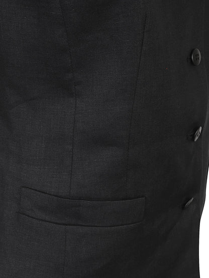 GILET MSTCARNET IN LINO