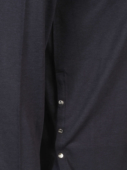 MAGLIA CON BOTTONI LATERALI IN VISCOSA